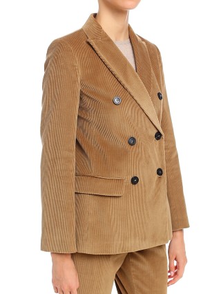 Бежевый пиджак WEEKEND MAX MARA: фото 3 - Invogue